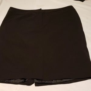 Plus size 18w worthington black straight skirt